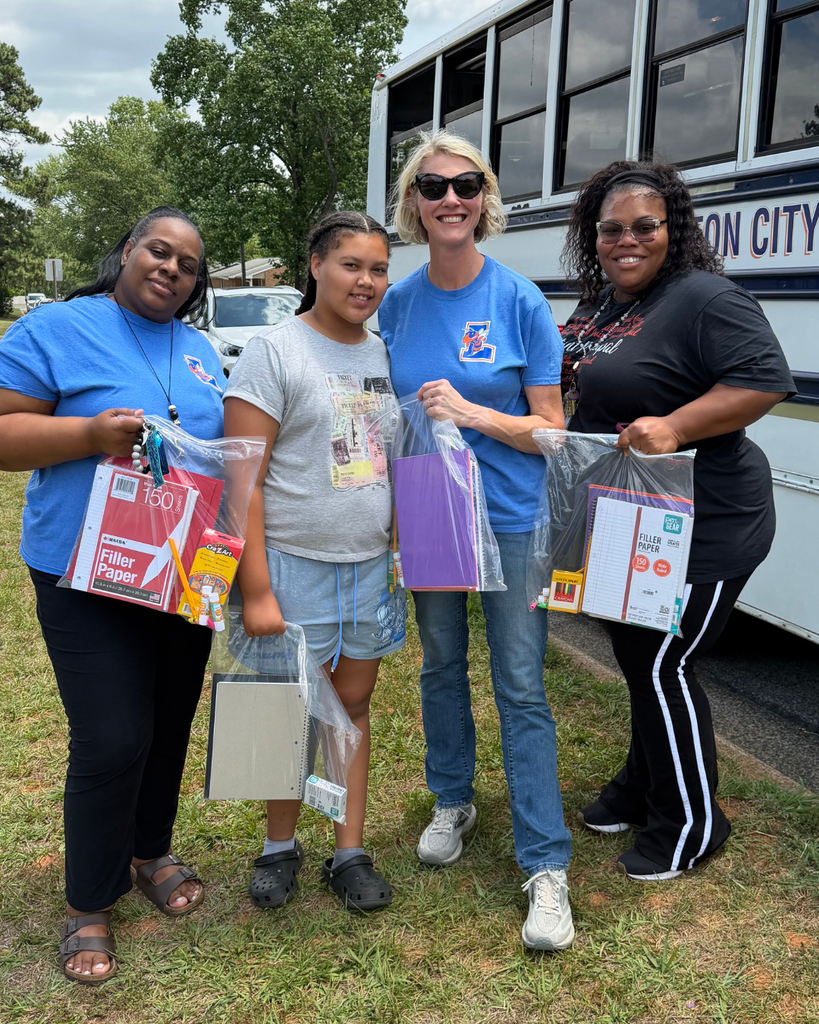 Pickett Elementary School is sharing donated school supplies, clothing, food, and snacks with children and families participating in Lexington City Schools' Summer Meals Program and throughout the Lexington community.