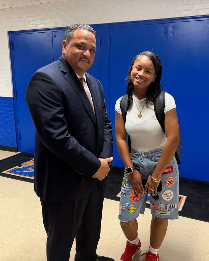 Dr. Ron Anthony visits LCS schools and greets students and staff during the opening days of the 2026–2027 school year.