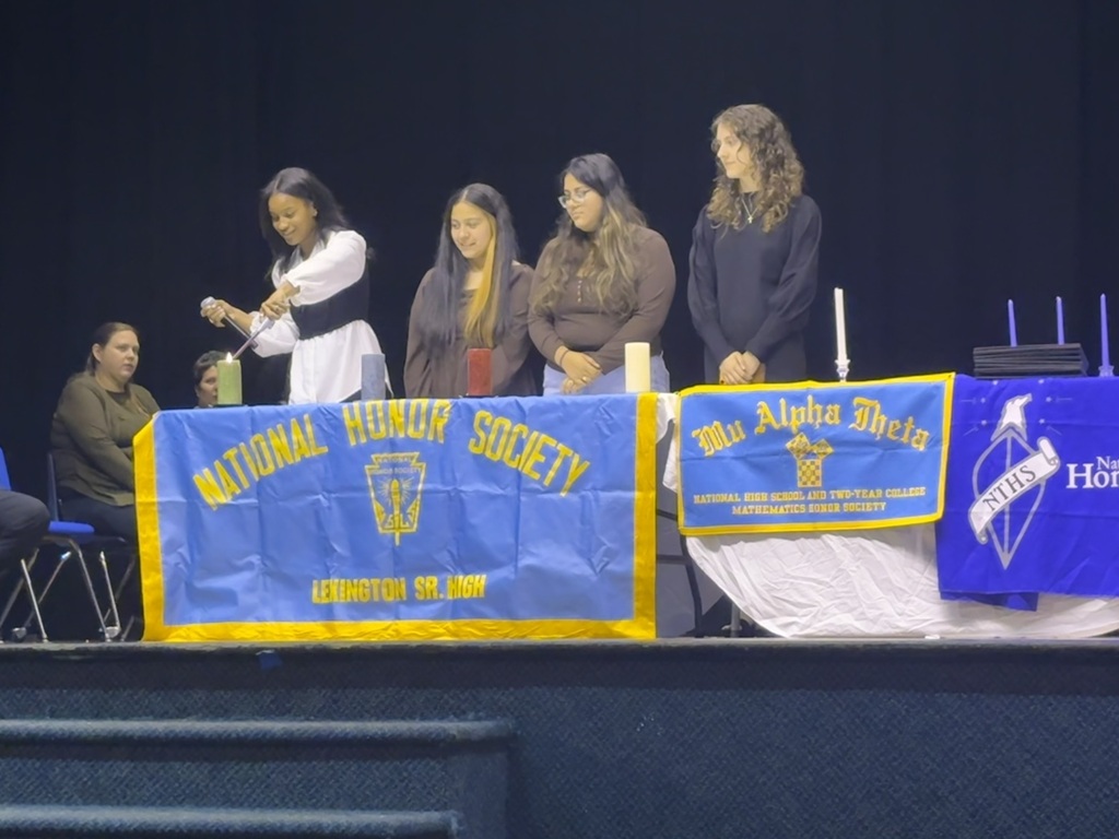 Students, faculty, and families gather at Lexington Senior High School for the 2026 Honor Society Induction Ceremonies, celebrating student achievement, academic excellence, leadership, and service. The event recognized inductees into the National Honor Society, Mu Alpha Theta Mathematics Honor Society, National Technical Honor Society, and National Beta Club.