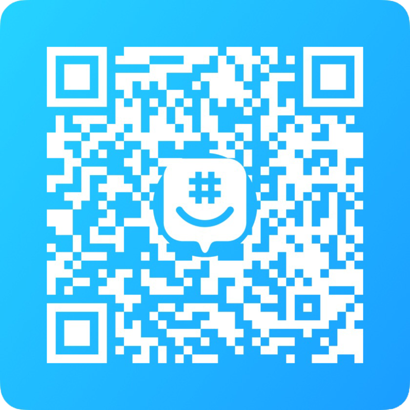 A QR code to scan to join the Groupme app for senior happenings.