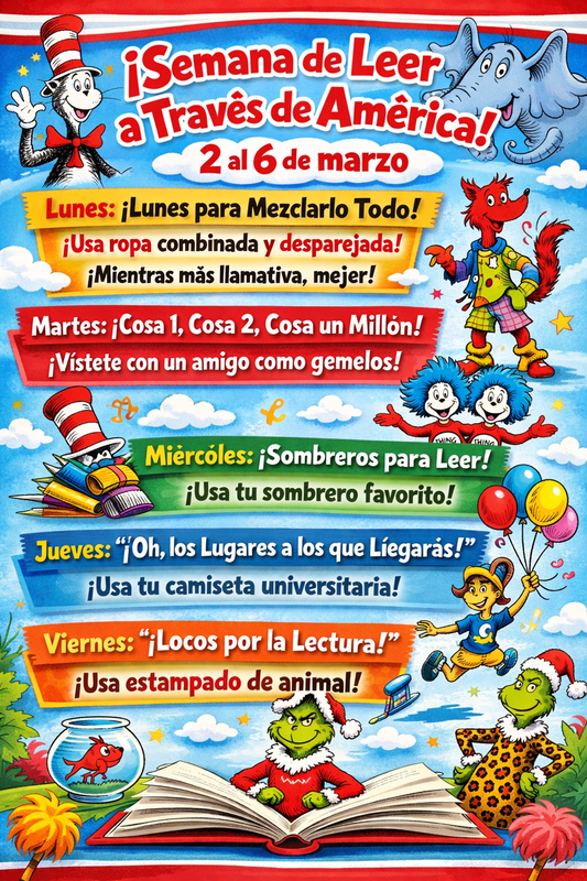 Read Across American Week Spanish