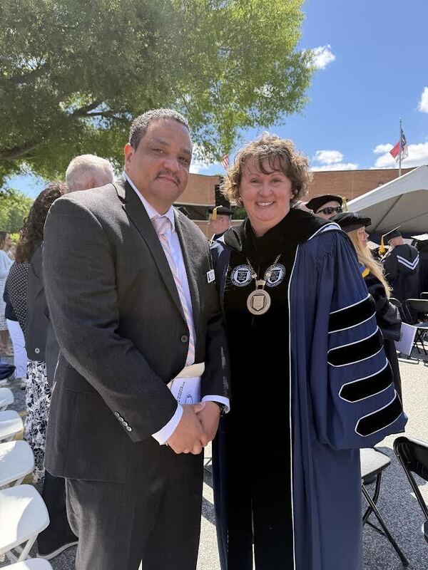 Lexington City Schools students, families, staff, and district leaders participate in commencement and recognition ceremonies at Davidson-Davie Community College celebrating student achievement, career pathway completion, and college and career readiness.