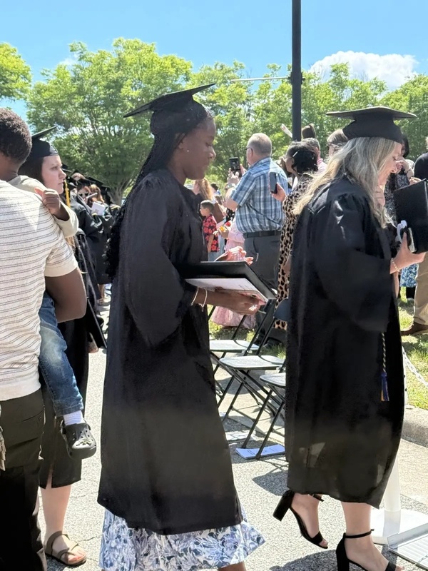 Lexington City Schools students, families, staff, and district leaders participate in commencement and recognition ceremonies at Davidson-Davie Community College celebrating student achievement, career pathway completion, and college and career readiness.