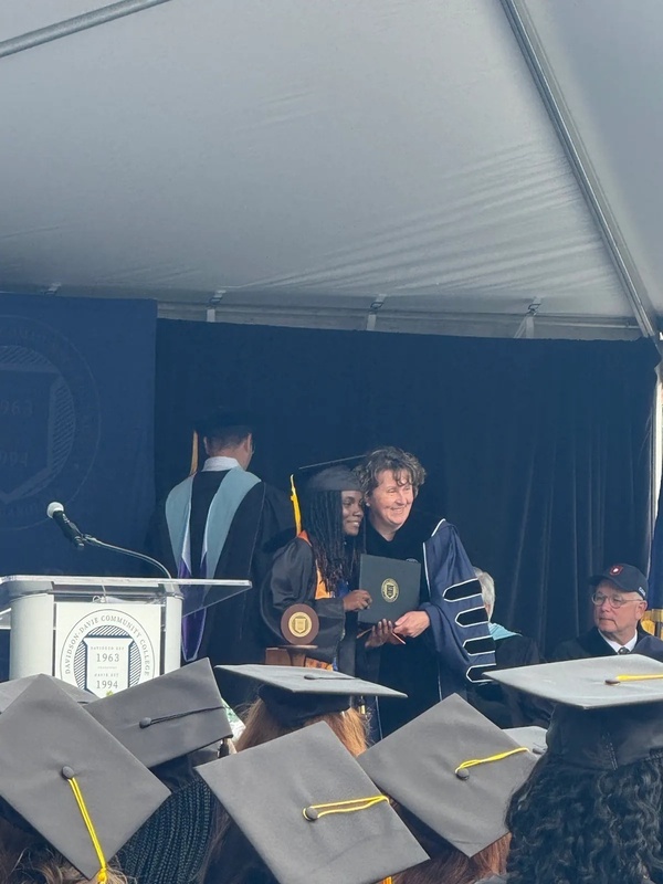 Lexington City Schools students, families, staff, and district leaders participate in commencement and recognition ceremonies at Davidson-Davie Community College celebrating student achievement, career pathway completion, and college and career readiness.