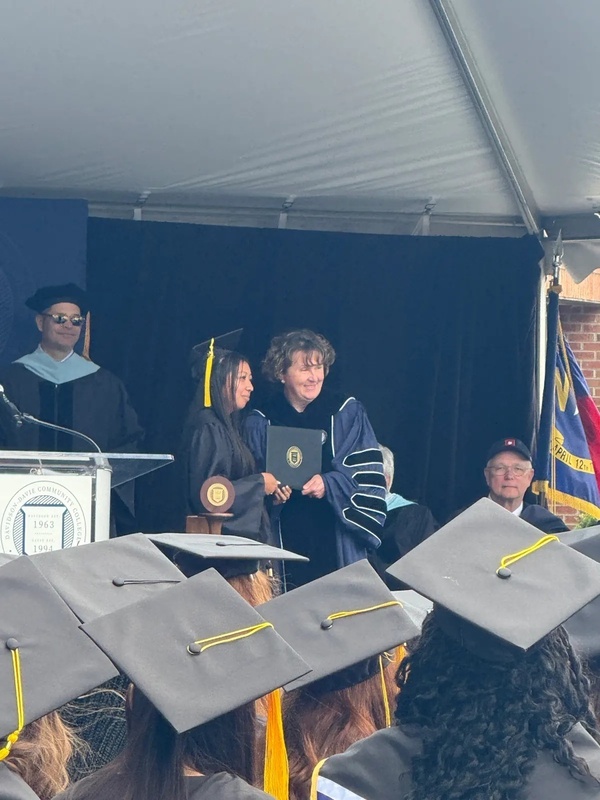 Lexington City Schools students, families, staff, and district leaders participate in commencement and recognition ceremonies at Davidson-Davie Community College celebrating student achievement, career pathway completion, and college and career readiness.