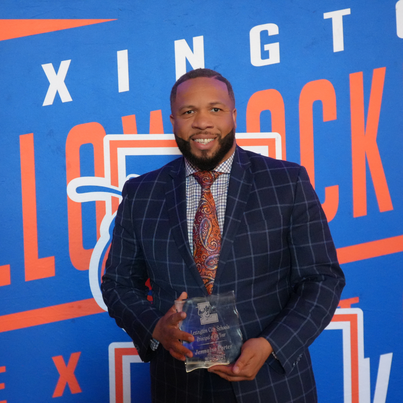 Principal of the Year photo. 
