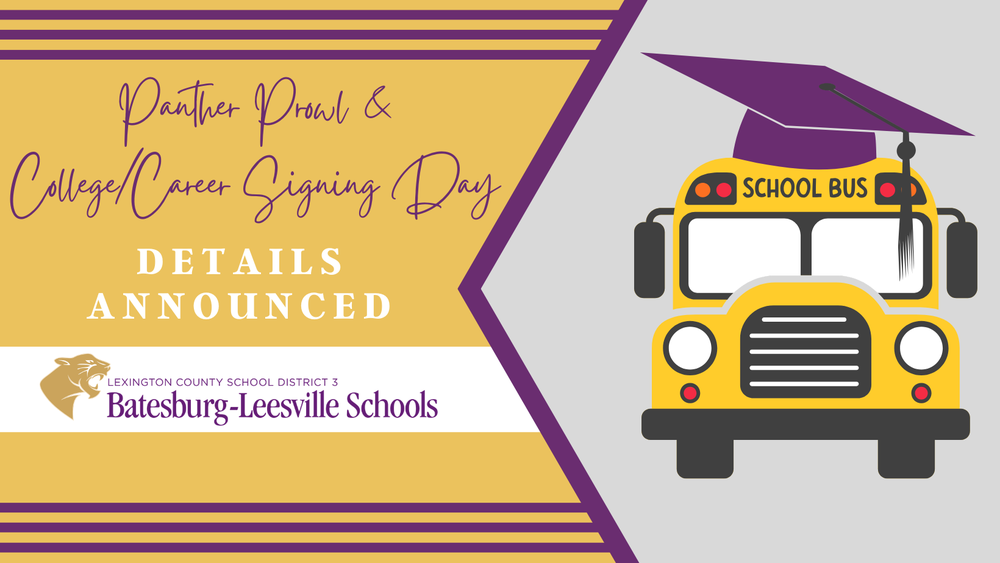 Panther Prowl and College/Career Signing Day Details Announced graphic