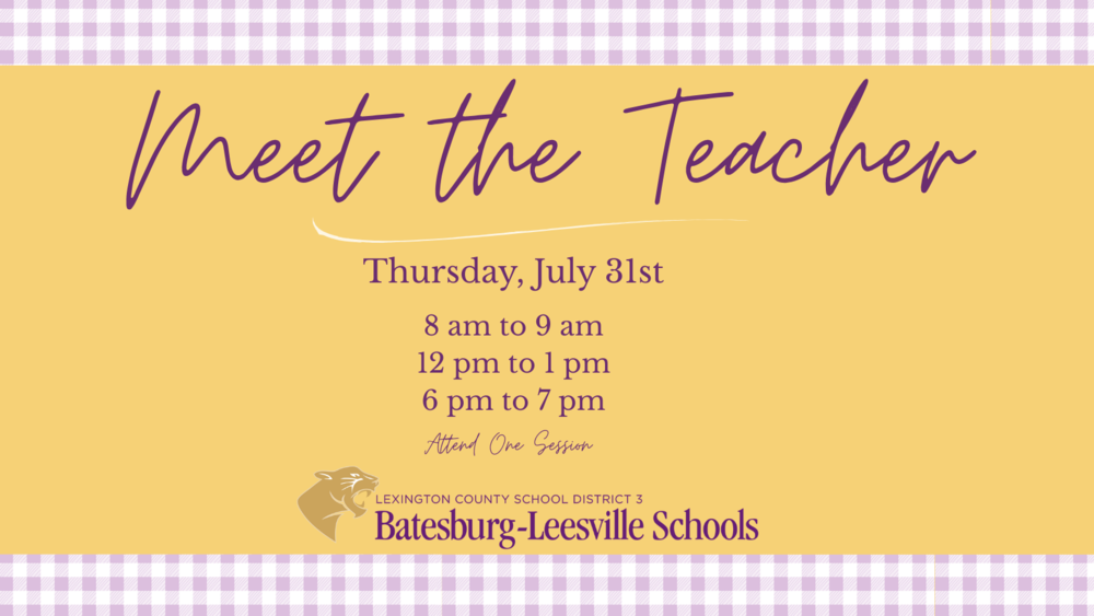 Meet the Teacher Graphic