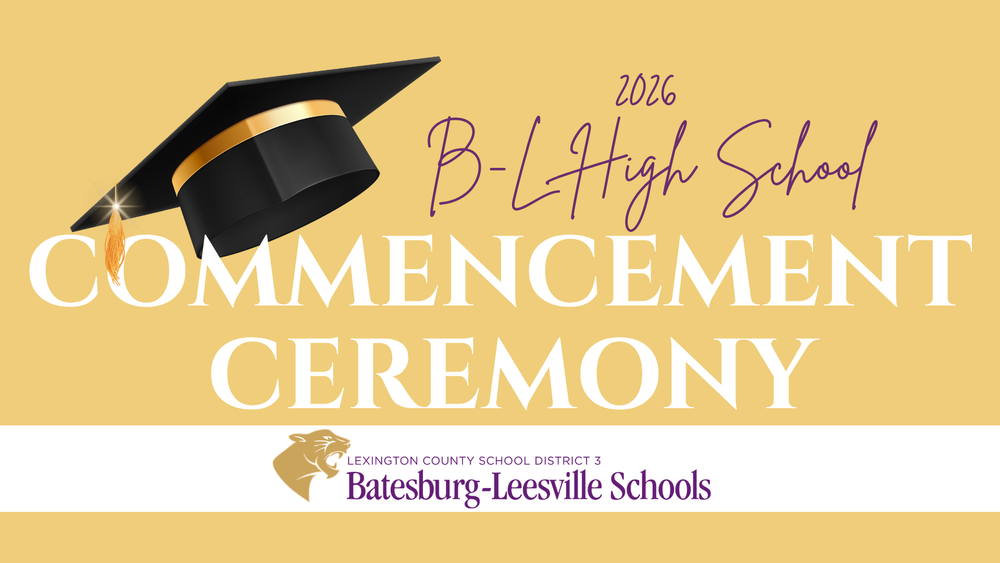 BLHS commencement ceremony graphic