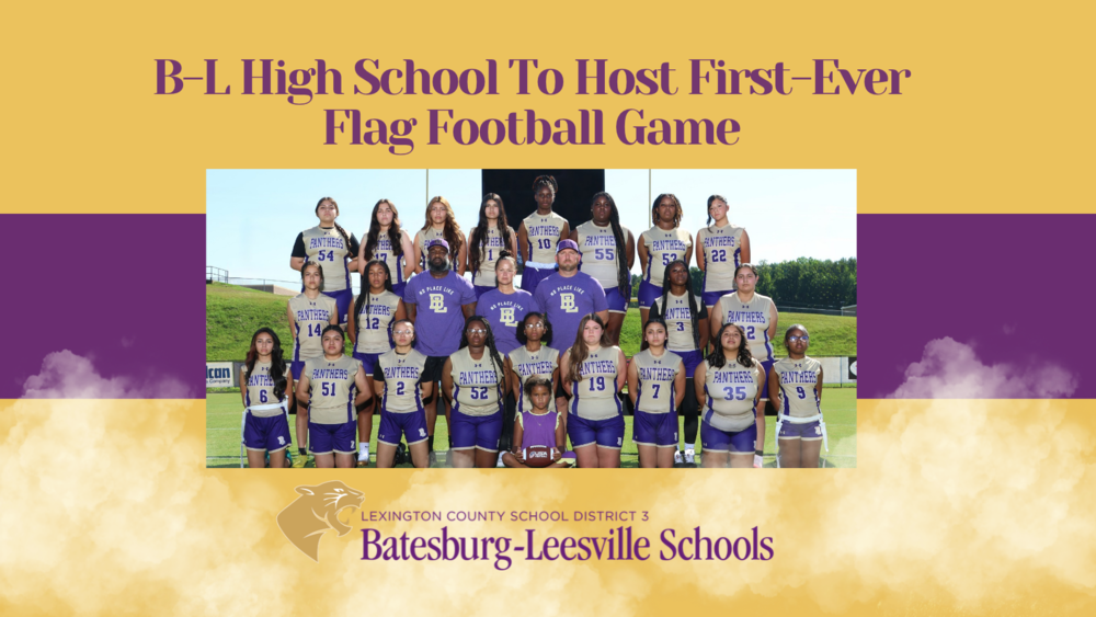 Batesburg-Leesville High School to Host Inaugural Lake Murray Gnats Flag Football Opening Night