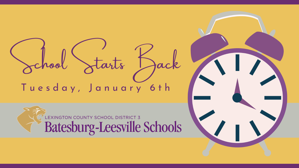 School Starts Back Tomorrow Graphic