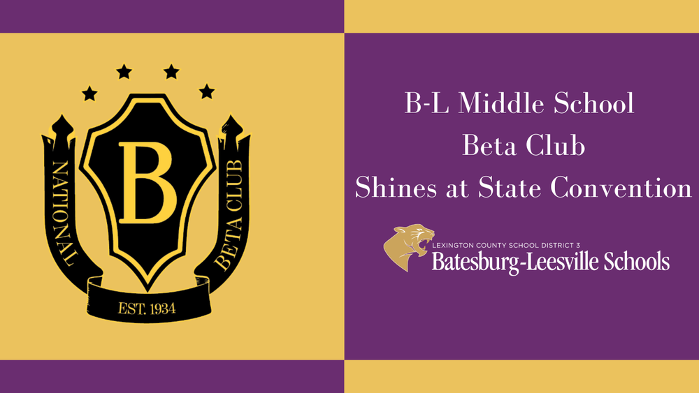 Beta Club Shines at State Convention graphic