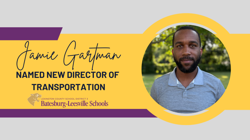 Lexington Three Welcomes Back Jamie Gartman as Director of Transportation