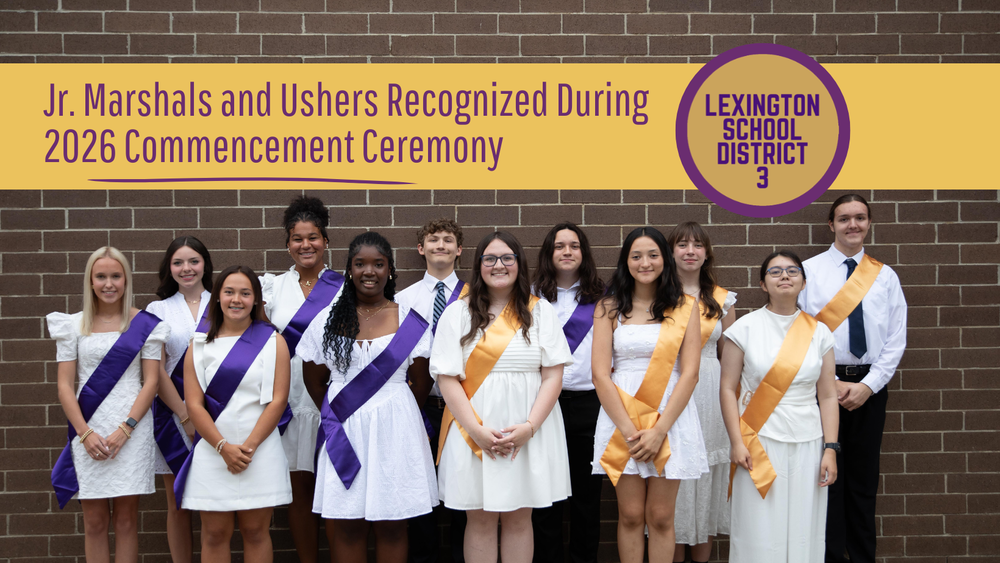 Batesburg-Leesville High School Recognized 2026 Commencement Marshals and Ushers