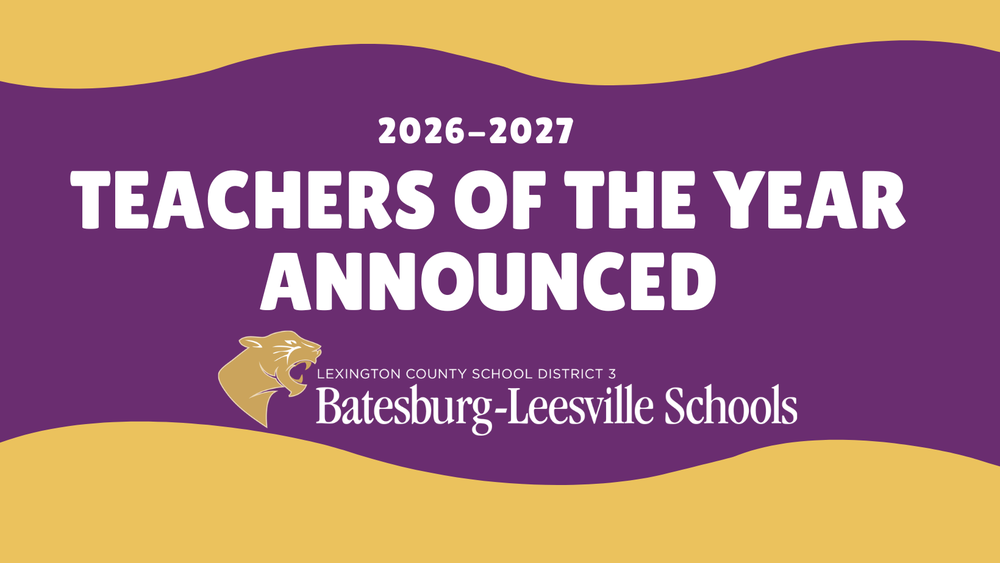 Teachers of the Year Announced Graphic