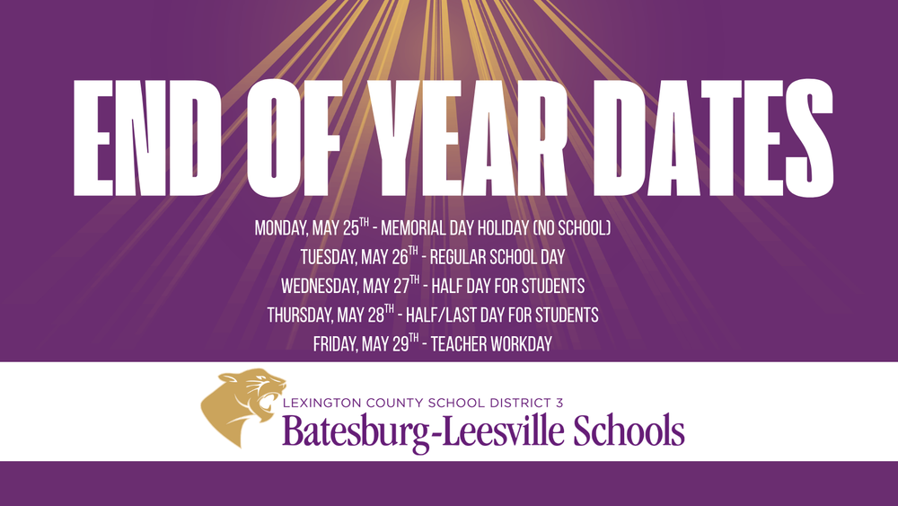 end of year dates graphic