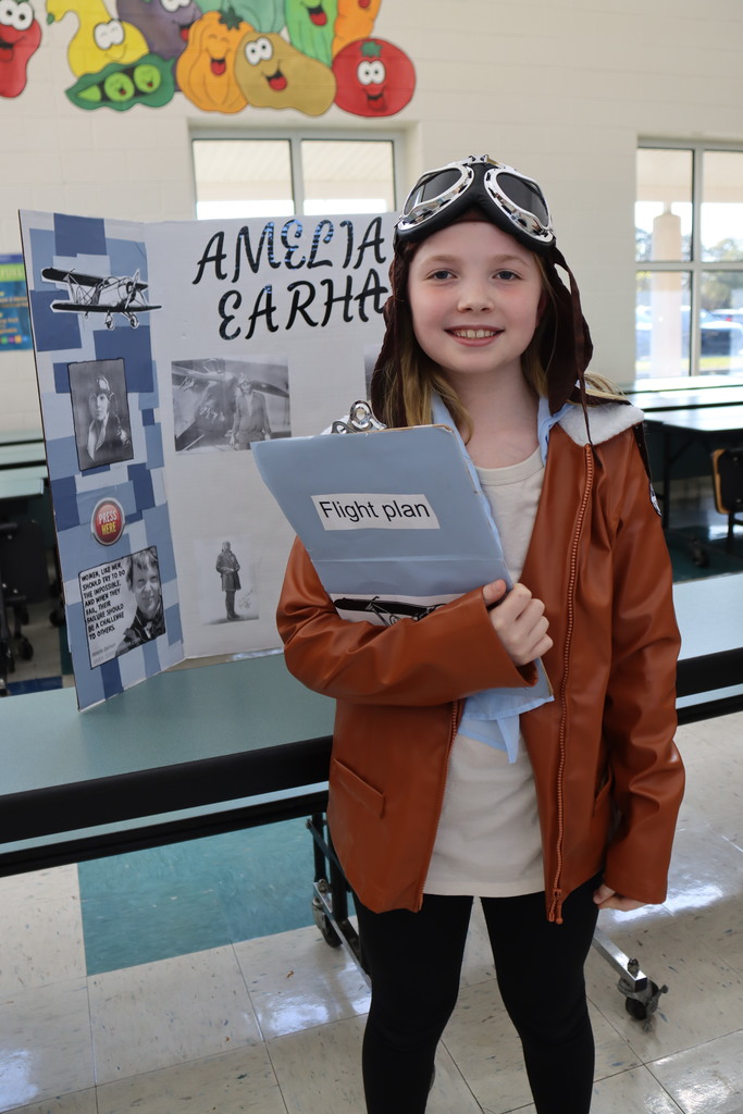 Pic of student at Wax Museum