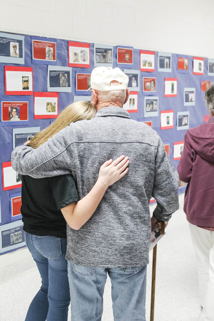 Veterans Day program at BLMS