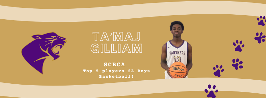 Tamaj Gilliam Panther Basketball