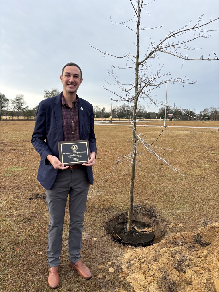 Tree planted in honor of Corey Bedenbaugh