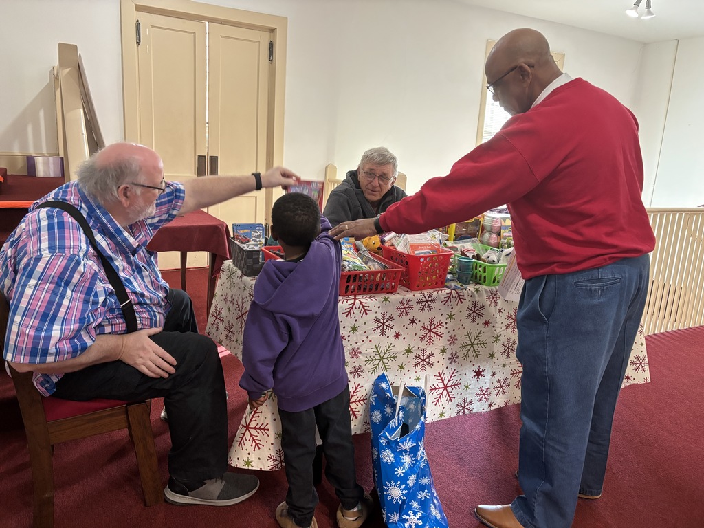 Santa's Closet Event at St. John's Methodist Church