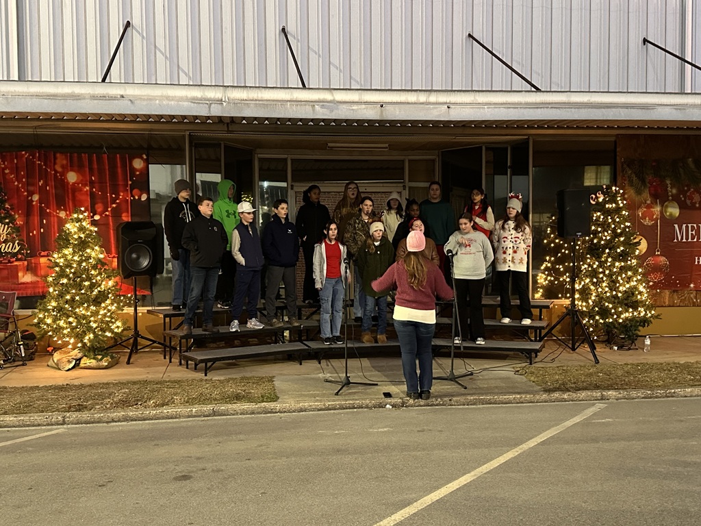 Christmas in Batesburg singers