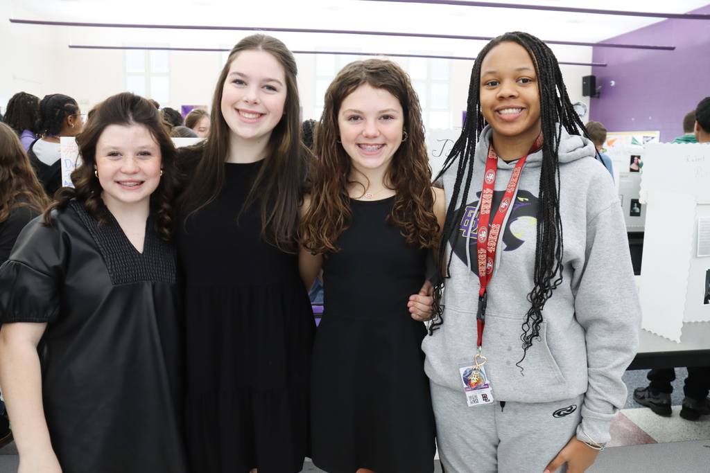 African American History Month Walkthrough - Pic of students