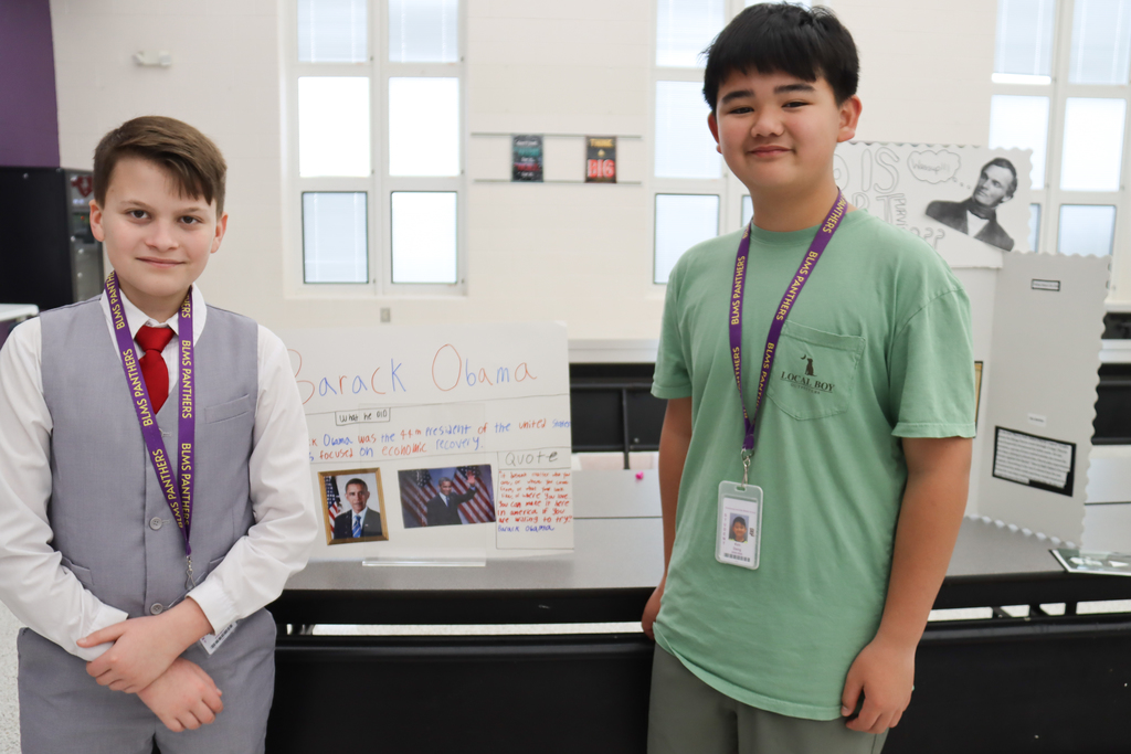 African American History Month Walkthrough - Pic of students