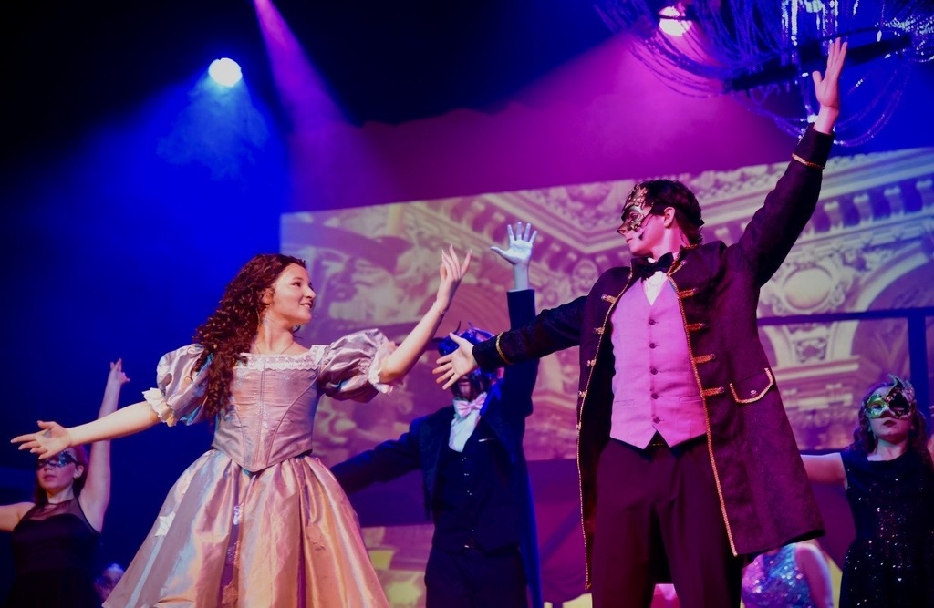 Pic of actors from Phantom of the Opera