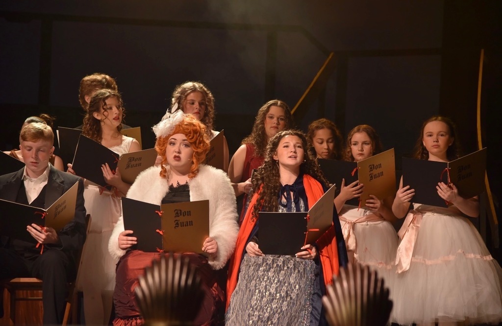 Pic of actors from Phantom of the Opera