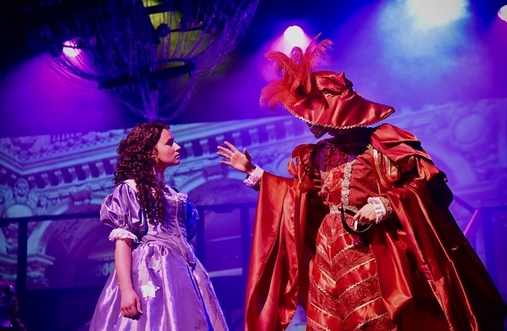 Pic of actors from Phantom of the Opera