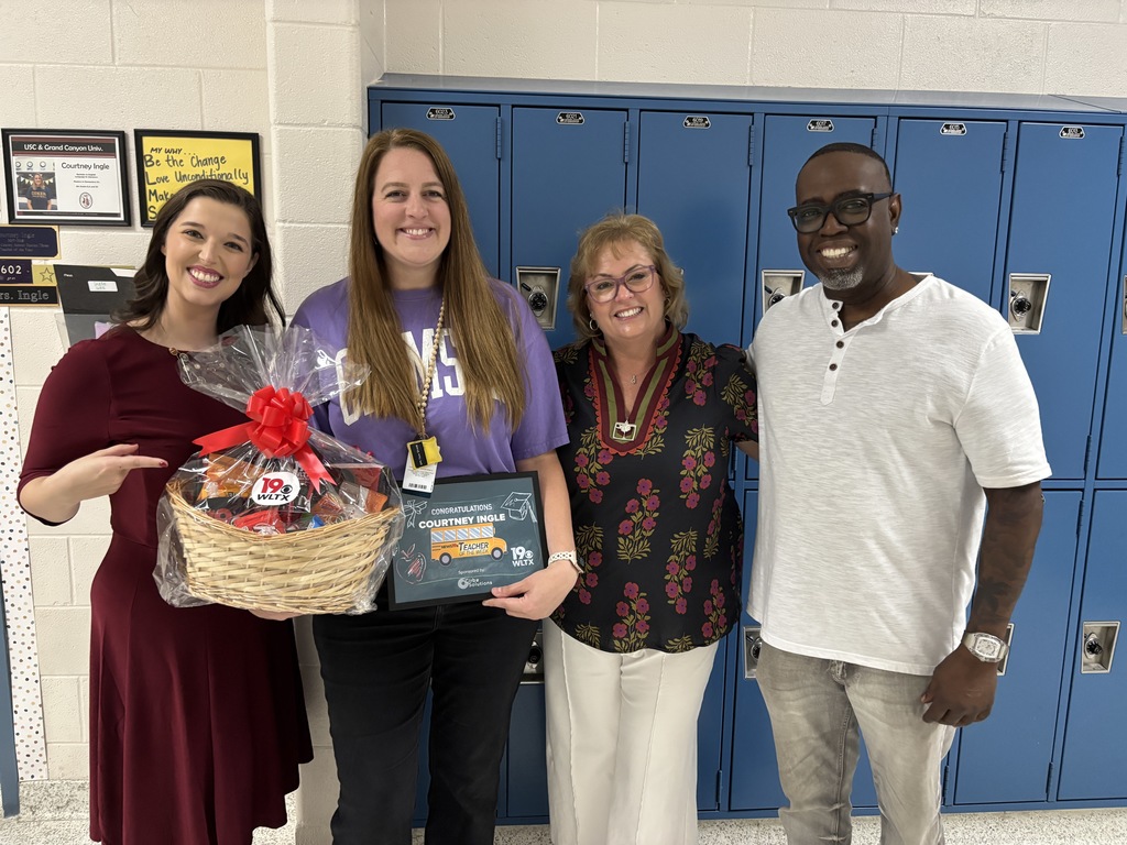 Courtney Ingle Named WLTX Teacher of the Week