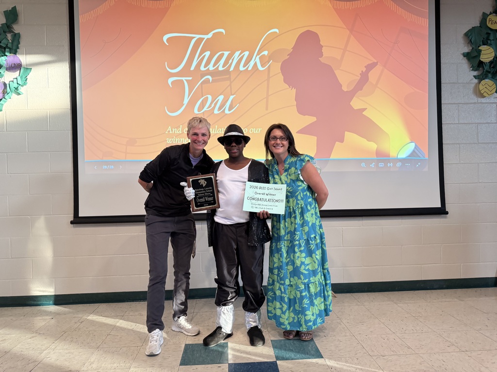 Pic of BLES Talent Show winner