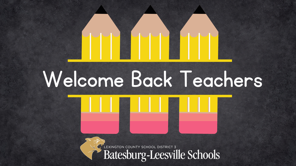 Welcome Back Teachers Graphic