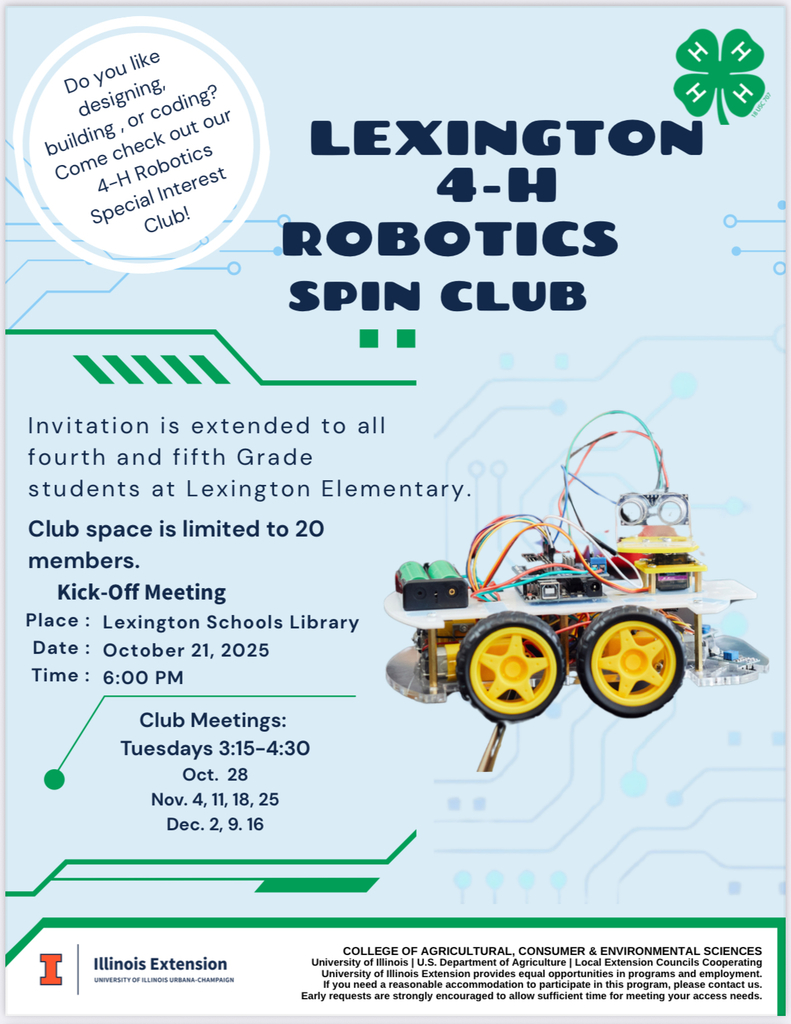 robotics club flyer