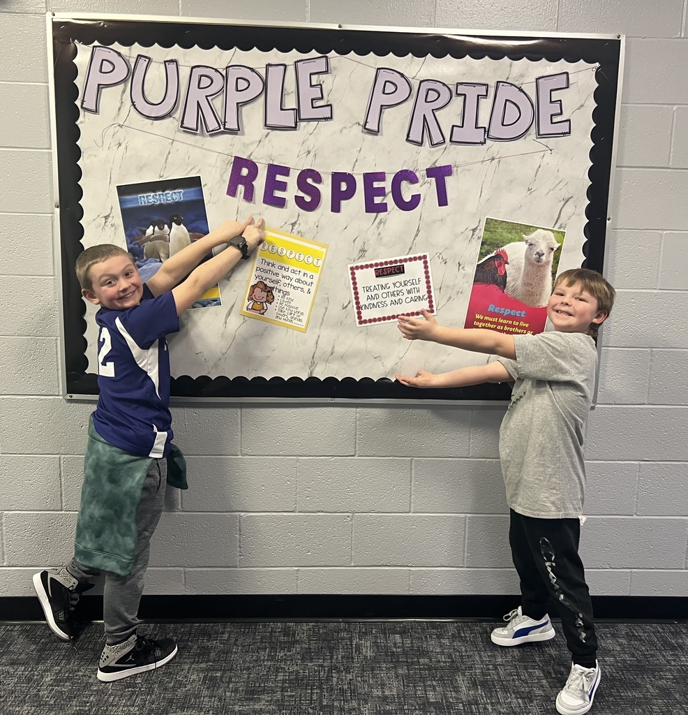 2 boys with respect bulletin board