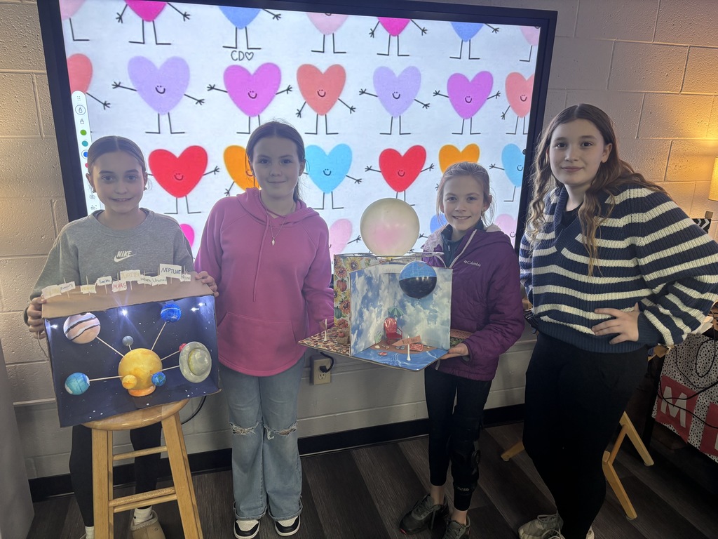 four girls and projects