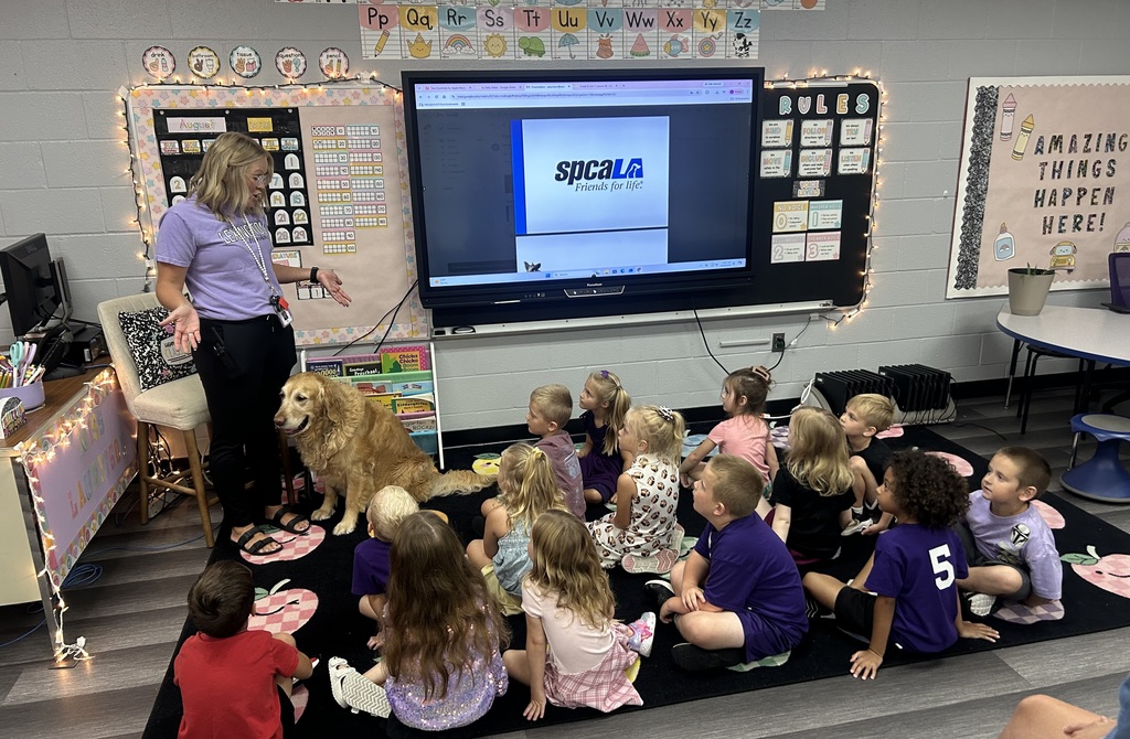 Mrs. Holst teaching