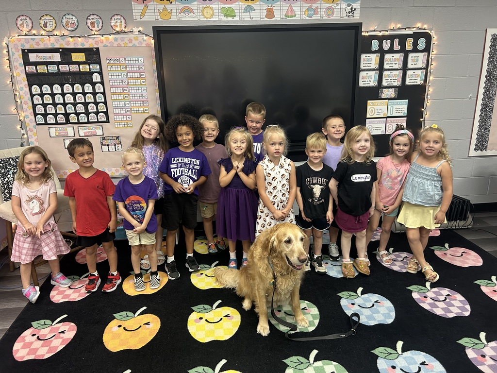 class with dog