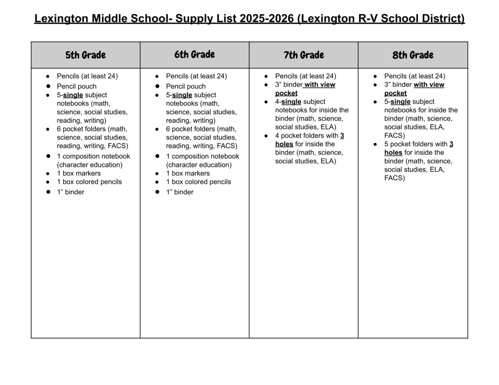 Back to School 25-26