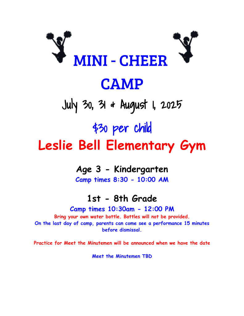 2025 Fall Youth Cheer Camp