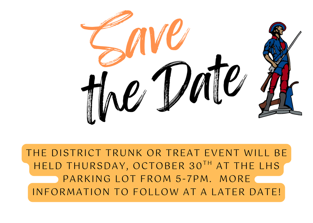 Save the date for Trunk or Treat