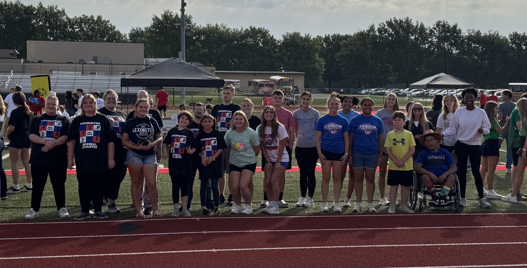 Opening ceremonies in Odessa for our Special Olympics!