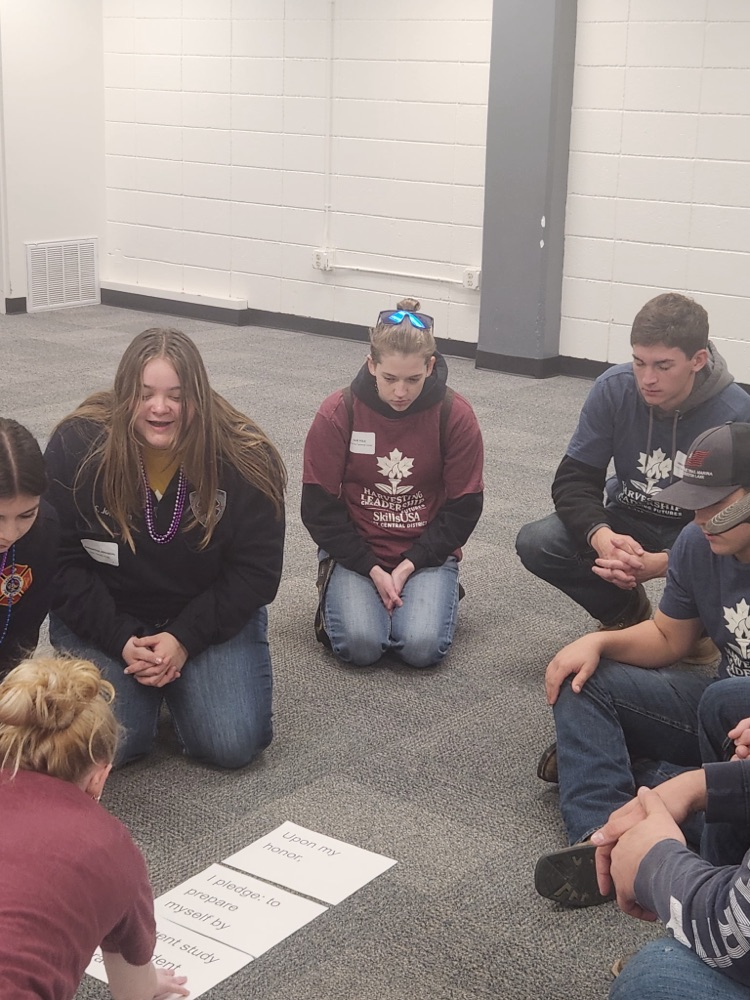 Students at Fall Leadership 