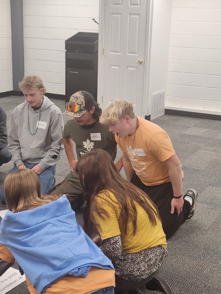 Students at Fall Leadership 