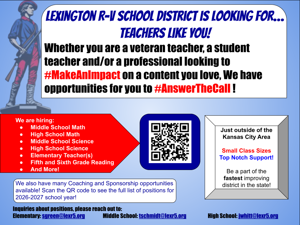 Teaching Positions Flyer