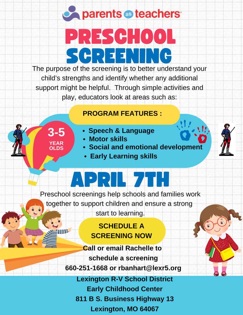 ECC Screening-call for an appointment today!