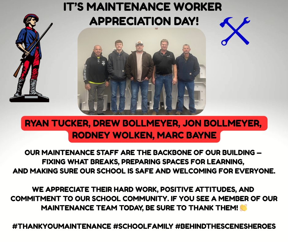 It's Maintenance Worker Appreciation Day!