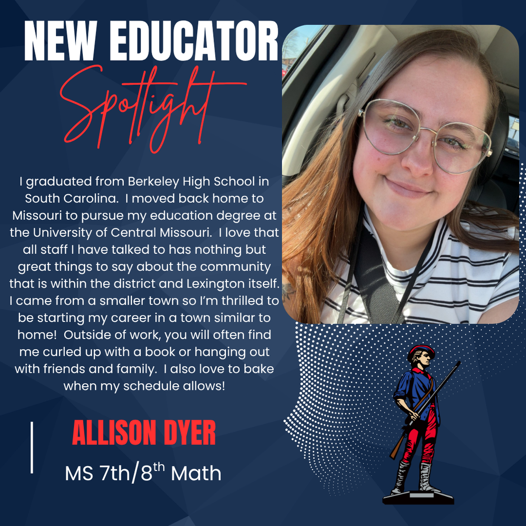 New Educator Spotlight!