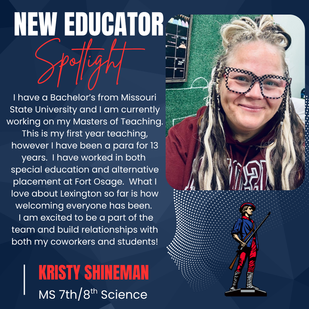 New Educator Spotlight!  2026-2027 school year